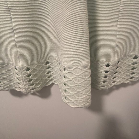 Ted Baker Light Green Textured Mini Dress - Picture 7 of 16